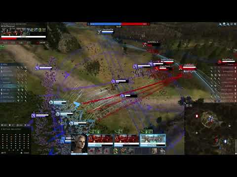 SUNTZU vs SUNTZU - a synchronised attack - Total War: Arena gameplay