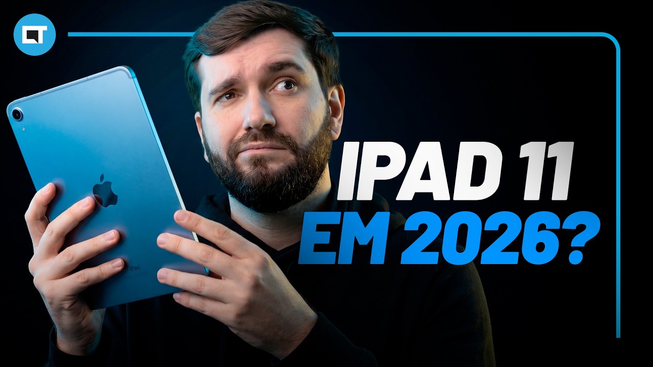 Miniatura da avaliação em vídeo de Tablet Apple iPad Air 11" M4 128GB Stellar