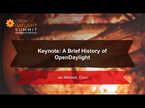 Keynote: A Brief History of OpenDaylight-Jan Medved