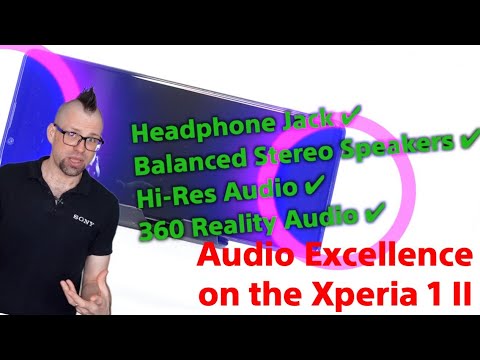 Audio rundown on the Xperia 1 II