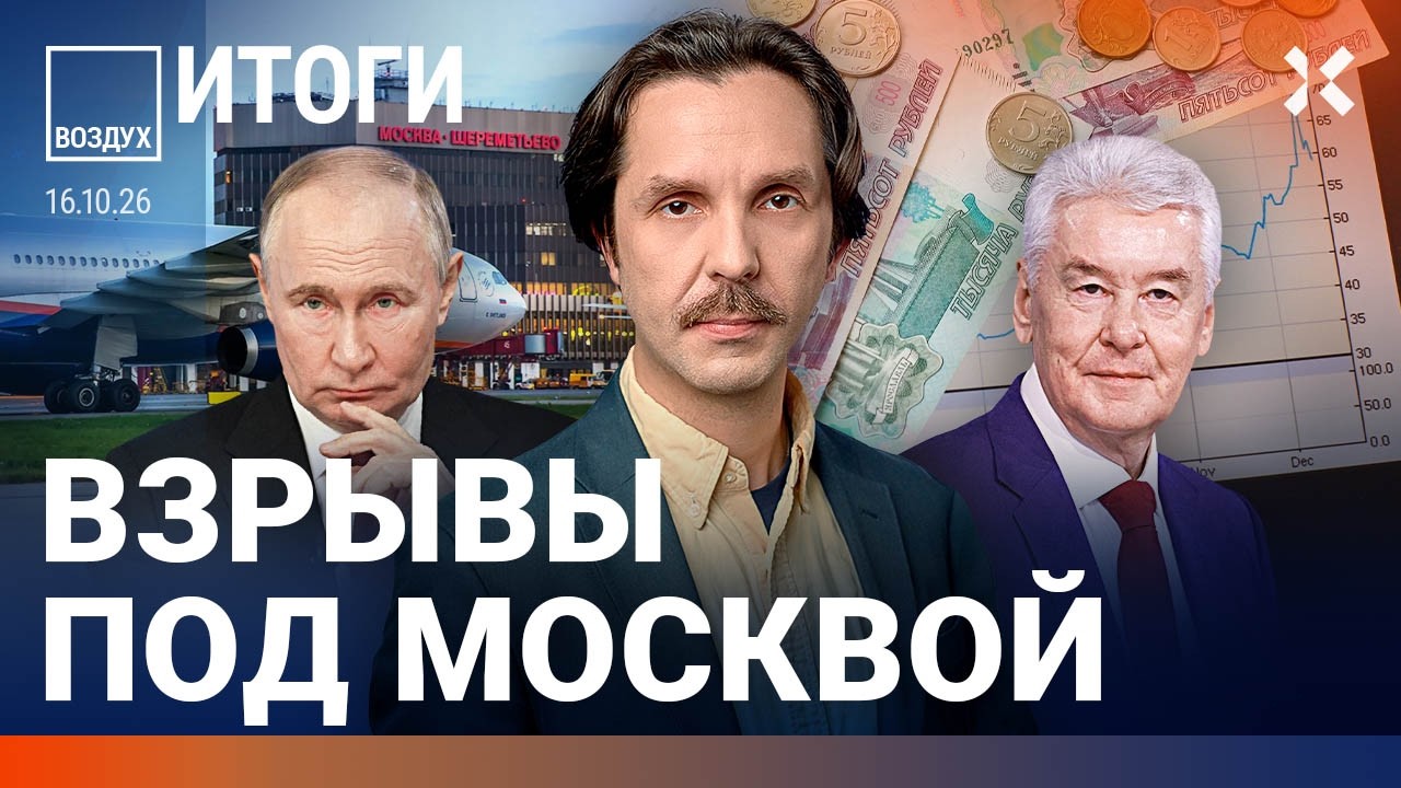 Хаос в аэропортах. Дроны над Москвой. Россия потеряла на войне 280 тысяч челов?
