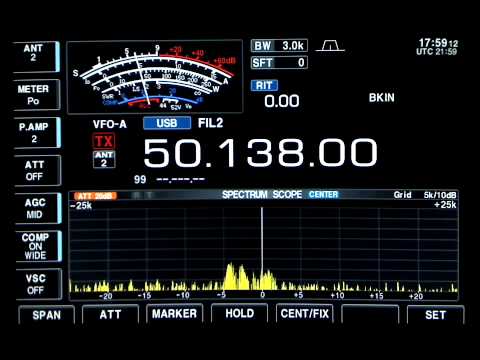 YV5NWG Venezuela (FK60) + VE3EN - 6m Sporadic Es (6-28-2009) - HD Format