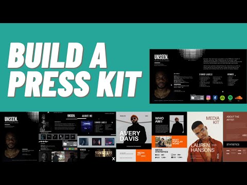 How To Build A Press Kit In Under 10 Minutes