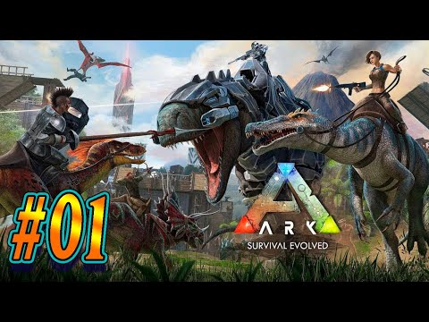 La partida MÁS FAIL de un Noob en ARK🦖 que verás, TODO sale mal