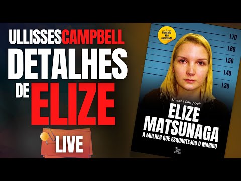 ELIZE MATSUNAGA - ULLISSES CAMPBELL FALA SOBRE A ESQUERTEJ4D0R4 DE MARIDO - LIVRO - CRIME S/A