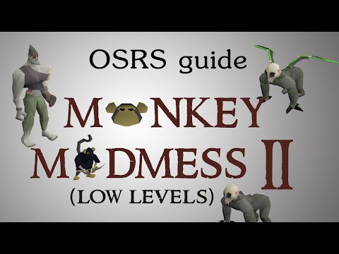 [OSRS] Monkey Madness 2 quest guide (low/med levels)