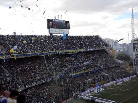 "Superclasico Boca-River 19/04/09 Salida de Boca" Barra: La 12 &bull; Club: Boca Juniors &bull; País: Argentina