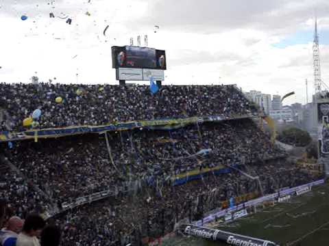 "Superclasico Boca-River 19/04/09 Salida de Boca" Barra: La 12 • Club: Boca Juniors