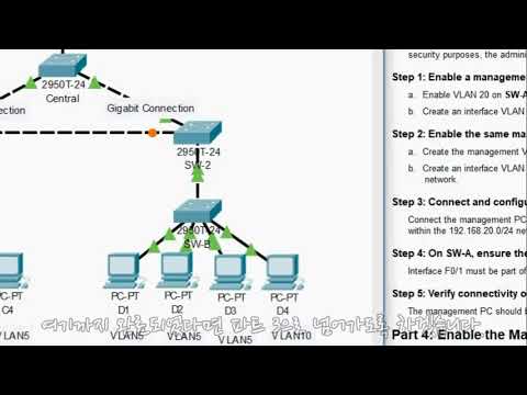 [CCNAS]PT 6.3.1.3 Packet Tracer - Skills Intergration Challenge (ver.KOR)