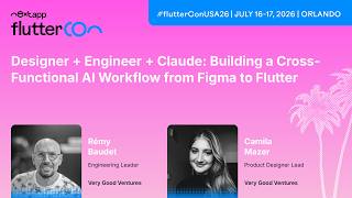 Download lagu Building a Cross-Functional AI Workflow from Figma to Flutter - Rémy & Camila | Fluttercon USA 2026 mp3