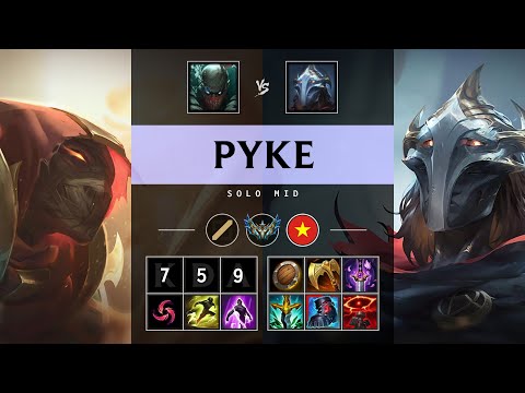 Pyke Mid vs Viktor - VN Challenger Patch 25.15