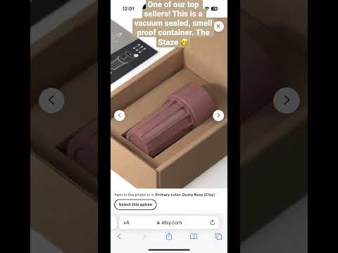 The most loved smell proof container! The Staze 😎