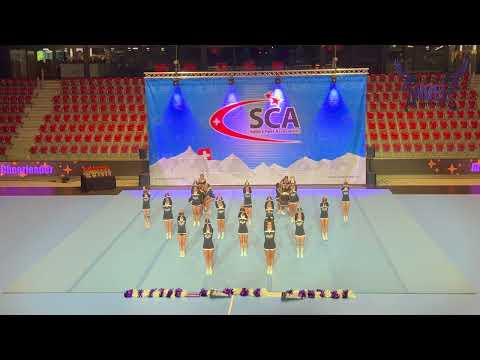 Angels Cheerleaders - Sky au Championnat Suisse 2023 a Winterthur