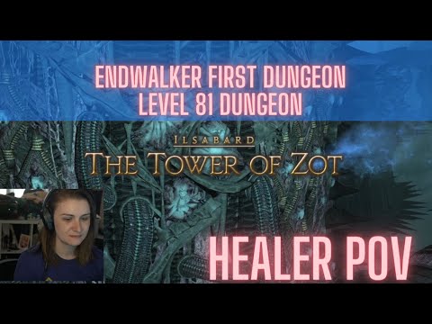 FFXIV Endwalker First Dungeon: Level 81 Tower of Zot (Healer POV)