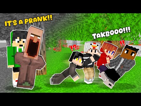 Screaming Villager Prank in Minecraft! (Tagalog)