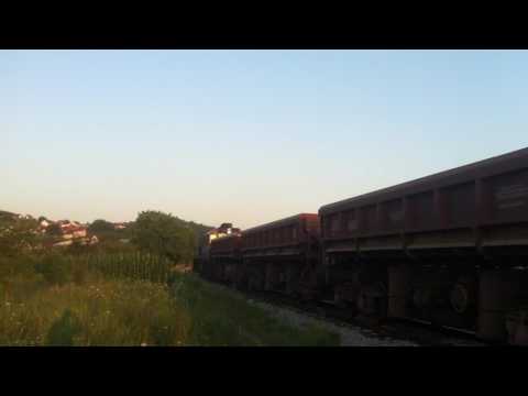 Feright train locomotive HŽ CARGO 2062 049 na ulazu u Požegu (Croatian Railways)