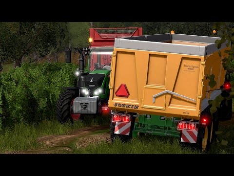 Ls 2017 maishäckseln mit Fendt 724 , 939 und New Holland
