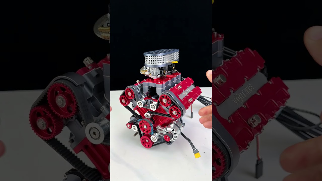 Vortrixe V8 engine model kit unboxing