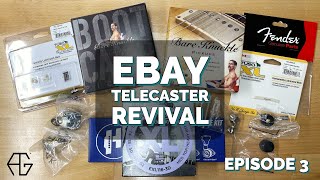 Video thumbnail for Parts Galore! || eBay Telecaster Revival || Episode 3 || DIY Partscaster Guitar Build by Augment Guitars