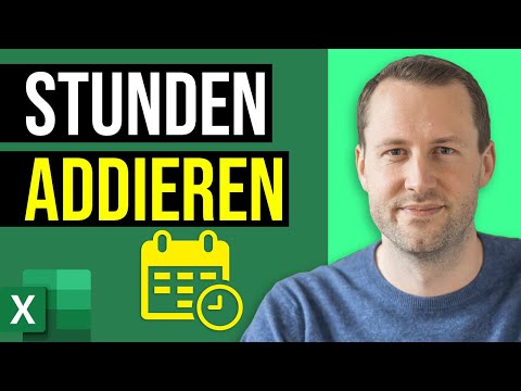 Adding hours in Excel as a decimal number - working hours time tracking
