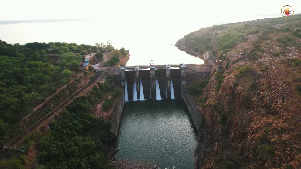 Malaprabha Dam, in Belagavi Karnataka