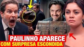 TRÊS GRAÇAS: SEGUNDA 23/03 - Paulinho aparece com 1 SURPRESA e SURPREENDE FERETE! SALVA GERLUCE!