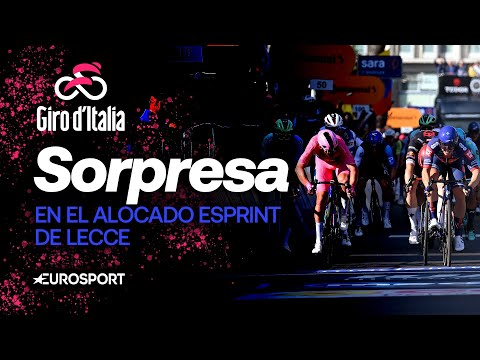 GYMKHANA Y SORPRESA EN LECCE | 4ª ETAPA GIRO DE ITALIA 2025 | VÍDEO RESUMEN Y HIGHLIGHTS