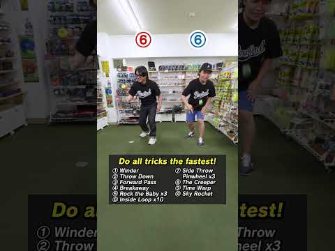 [FINAL ROUND] Who is the Fastest pro yo-yo player? #yoyo #shibuya #tokyo