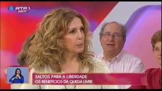 Skydive Europe - RTP1 - Praça da Alegria - Light It Up Blue