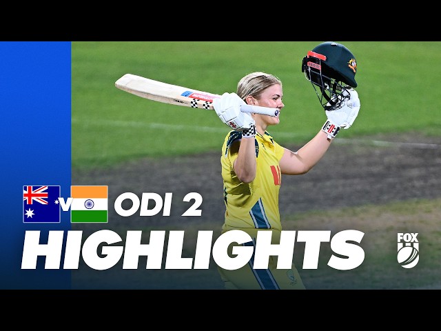 Australia vs India: Full Match Highlights | Game Two ODI | Fox Cricket