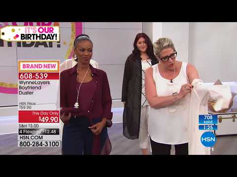 HSN | MarlaWynne Layers Fashions Celebration 07.13.2018 - 10 PM