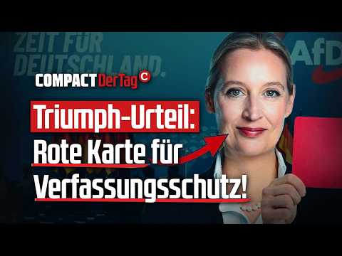 A resounding victory for the AfD: Red card for the Federal Office for the Protection of the Const...