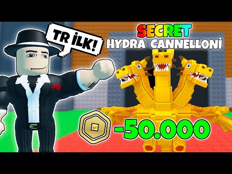 TR'DE İLK HYDRA DRAGON! 50.000 ROBUX HARCADIM! - Steal a Brainrot