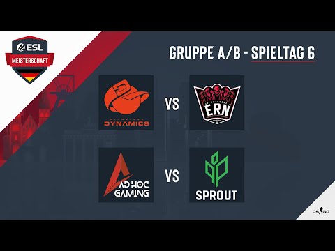 PKD vs. ERN & AHG vs. Sprout - ESL Meisterschaft 2020 - Season 1 - Spieltag 6.2