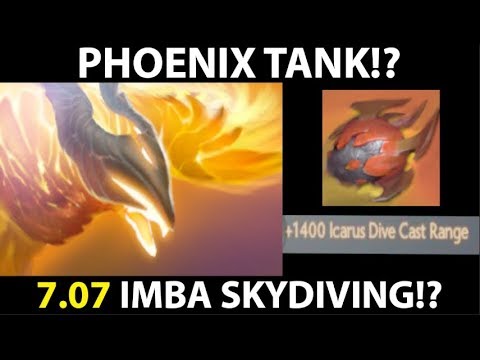 PHOENIX TANKER - DOTA 2 PATCH 7.07 NEW META GAMEPLAY