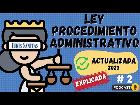🍀📚CURSO COMPLETO LEY 39/2015 PROCEDIMIENTO ADMINISTRATIVO COMÚN ( PODCAST 2)📚🍀🚨ACTUALIZADO 2023🚨