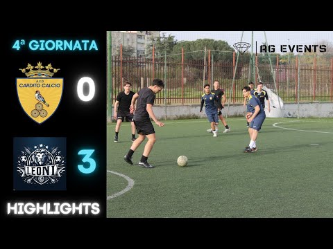 CHE PARTITA DEI LEONI E CHE GOL DI DI MICCO | ASD CARDITO - LEONI 0-3 | AG Events Highlights