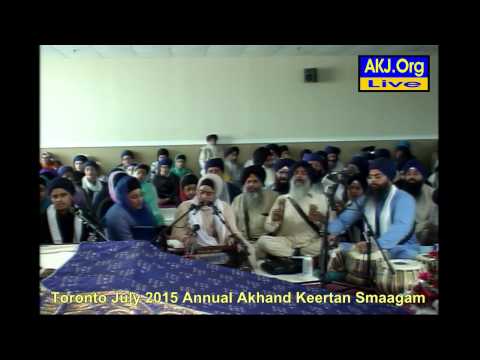100 Toronto July 2015 Smaagam - Saturday Morning - B. Ravneet Kaur Jee LosAngeles