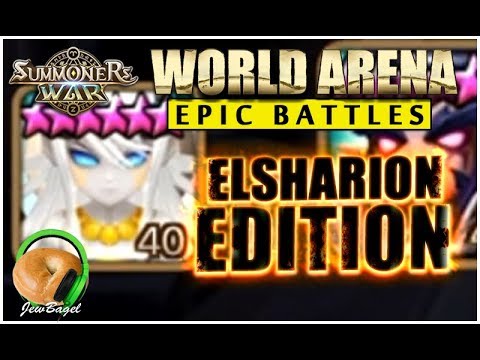 SUMMONERS WAR : Epic Battles of *ELSHARION* World Arena!