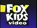 Fox Kids Video 2000 Logo With Disney Byline