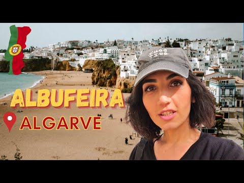 Albufeira in February: Walking around the old town of Albufeira, Portugal (Algarve Region)
