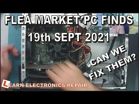 Learn Electronics Repair 6 CAR BOOTY 22 MARCH 2021