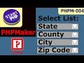 Dynamically Populate Dropdown Menu Generate Php Using PhpMaker PHPM 004