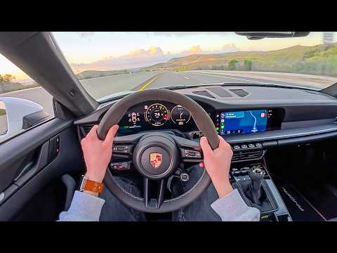 2025 Porsche 911 GT3 - 9K RPM Sunset Commute in My Dream Car