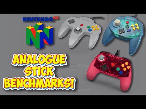 Nintendo 64 Analogue Stick Benchmarks! Sensitivity & Precision In Controllers!