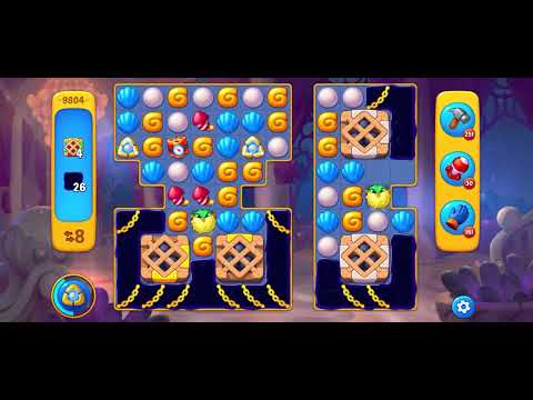 Fishdom level 9804 no boosters フィッシュダム ノーマル