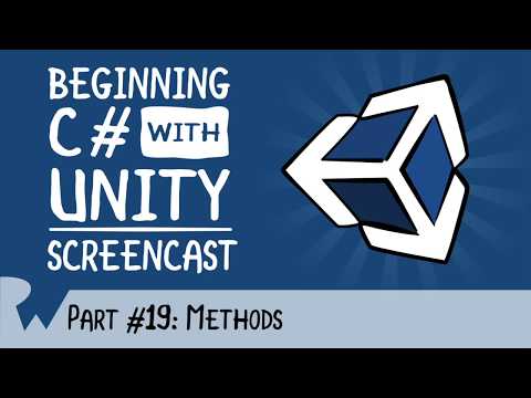 Methods Beginning C with Unity raywenderlich com