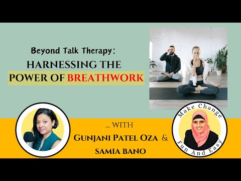 Goonjani Patel discussing breathwork and nervous system healing with Samia Bano on the Happiness Expert Samia Bano YouTube channel