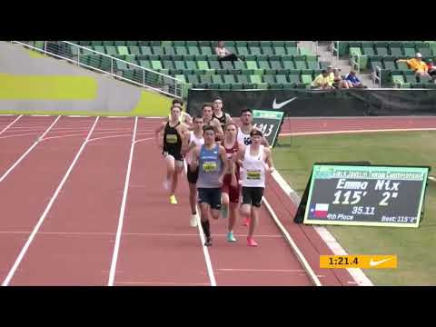 Nike outdoor nationals Emerging Elite 800m