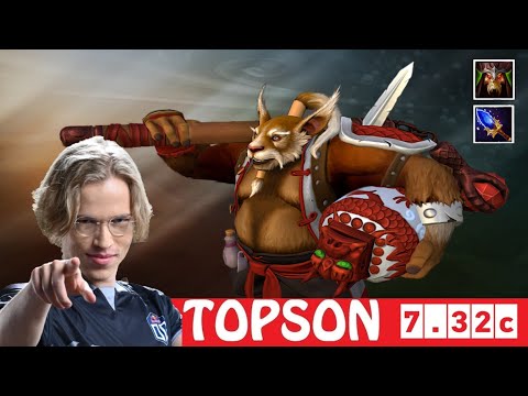 [DOTA 2] TOPSON the BREWMASTER [OFFLANE] [7.32c]